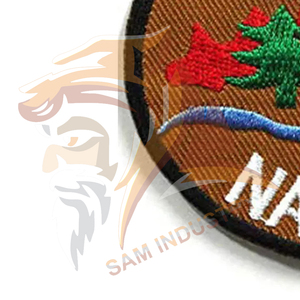 OEM Custom Hand Embroidered Fashion Clothing Badges Patches Customize Your Own <b>Design</b> Embroidered Patches - Product Image 3