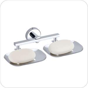 Porte-savon mural, porte-savon de salle de bain, porte-savon mural en acier inoxydable, porte-savon chromé - Product Image 5