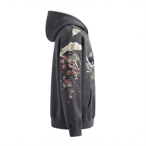 Best Selling Embroidered <b>Hoodie</b> <b>for</b> <b>Men</b> Women with Front and Back Stitching Custom Colors Sizes Wholesale Manufacturer - Product Image 5