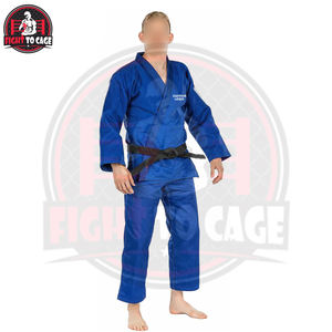 Breathable 100% Cotton Stretch Lightweight Judo <b>Suits</b> with Automated Cutting Durable Martial Arts Wear for Training Competition - Product Image 5