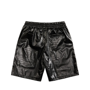 Glory High Quality Denim High Waist Heavyweight Distressed Custom Logo Rhinestone Sweat Plus Size Men Breathable Shorts - Product Image 2