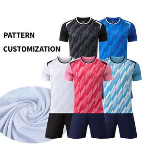 Ensemble de maillot d'entraînement de gardien de but en polyester personnalisé de haute qualité, haut élégant à manches courtes, nom personnalisé, tenue de football d'équipe - Product Image 2