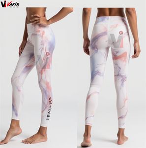 Leggings de yoga para mujer al por mayor, color melocotón, multiusos, elásticos en cuatro direcciones, control de abdomen, efecto fruncido en glúteos - Product Image 4