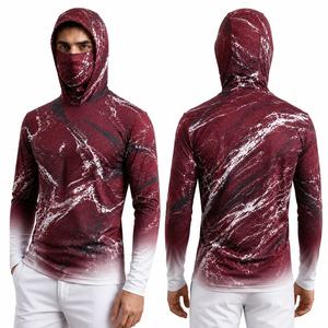 เสื้อตกปลาผู้ชาย OEM ขายส่ง เสื้อยืดแขนยาวน้ำหนักเบาจากใยไผ่ ป้องกันรังสียูวี เสื้อผ้าสำหรับตกปลา - Product Image 6