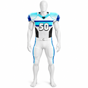 Uniforme de Fútbol Americano Sublimado Transpirable de Alta Calidad y Bajo Precio al por Mayor, Hecho en Pakistán, Servicio OEM - Product Image 2