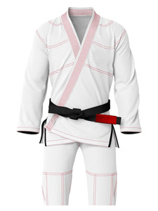 Kimono de Jiu-Jitsu Brasileño (BJJ) al por Mayor con Logotipo Personalizado, 100% Algodón Elástico, Transpirable y Duradero, con Cinturón Gratis para Entrenamiento y Competencia - Product Image 5