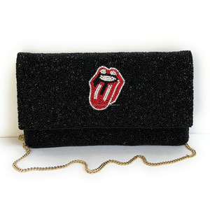 Bolso bohemio bordado hecho a mano con patrón étnico, bolso de mano con cuentas tribales, bolsa de regalo de boda duradera con monedero geométrico - Product Image 5