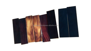 Escamas de cuerno de estilo animal pulido hechas a mano en cuerno de vaca natural para empuñaduras de cuchillos y diseño de marco de gafas - Product Image 5