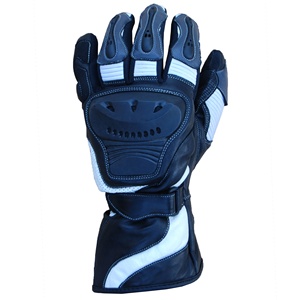 Guantes de Motociclismo Largos de Cuero Genuino de Primera Calidad para Carreras 2026, Guantes de Motocicleta Nuevos para Hombre - Product Image 1