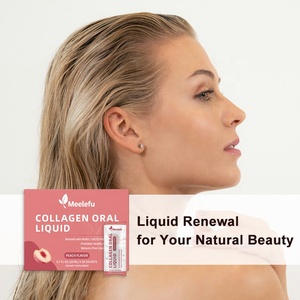 OEM/ODM加水分解液体コラーゲンタイプ1および3ペプチドビオチン + ビタミンC + ビタミンB複合体女性 & 男性用 - Product Image 2