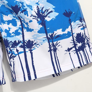 Shorts de bain pour homme personnalisés, taille élastique, vêtements de plage décontractés, 100% polyester pour la natation et les vacances à la plage - Product Image 3