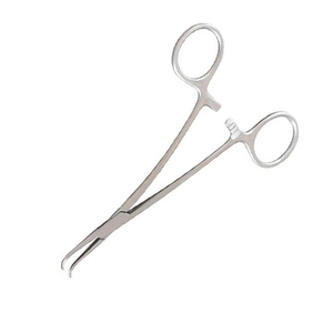 Pinzas Heaney de Acero Inoxidable, Instrumento Quirúrgico, Pinza Curva para Procedimientos Ginecológicos y de Cirugía General - Product Image 6