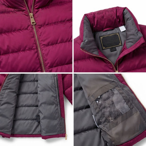 Custom Design Puffer <b>Jacket</b> <b>Womens</b> <b>Lightweight</b> Skin Friendly Fabric Smooth Texture Blended Material <b>Women</b> <b>Jacket</b> Wholesale Price - Product Image 5