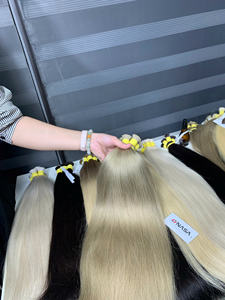 Extensiones de Cabello Humano Virgen Vietnamita de Hanoi en Venta al por Mayor, Ligeras, con Doble Cutícula Alineada, Colores Naturales Lisos - Product Image 4
