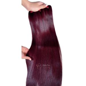 Extensiones de cabello humano recto de hueso barato más vendido al mejor precio de fábrica y pelucas frontales estilo alineado con cutícula súper caliente - Product Image 2