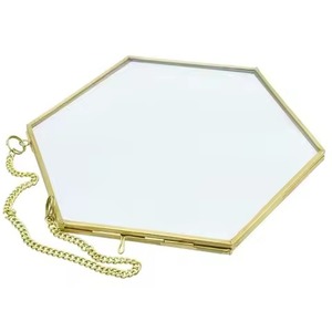 Decorative Style Metal Glass Photo <b>Frame</b> Hanging Wall <b>Picture</b> Display <b>Frame</b> Elegant Interior Decor - Product Image 6