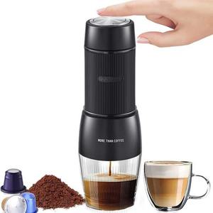 Cafetera Espresso Manual Portátil 3 en 1, Estilo 2024, para Uso en Automóvil, Mini Máquina - Product Image 1