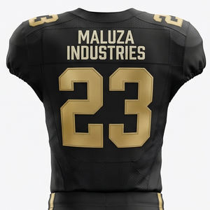 Uniforme de Fútbol Americano Serie Stealth 2026, Personalizado con Acabado Mate, Sublimado, Antideslizante y Duradero, Conjunto de Jersey para Equipo - Product Image 3