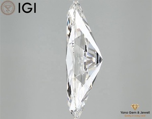 Diamante Cultivado en Laboratorio CVD Corte Marquesa de 5.00 CT, Color E, VVS2, con Certificado IGI para Pulsera de Diseño - Product Image 3