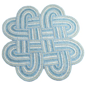 Colored Combo Placemat With Beads Design <b>Round</b> <b>Mats</b> For Home Decor Tableware Dinning Table Party and Wedding Design Pads - Product Image 3