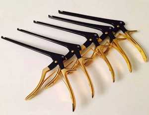 Juego de Kerrison Rongeurs de 7 pulgadas (1 mm a 5 mm) de 5 piezas, 45 grados hacia arriba, instrumento quirúrgico para columna vertebral, CE Narham Enterprises - Product Image 2