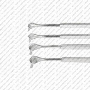 Juego de Microtijeras Castroviejo Yasargil de 5 Piezas, Instrumentos Microquirúrgicos Oftálmicos de Acero Inoxidable, Herramientas para Cirugía Ocular, OEM CE - Product Image 4