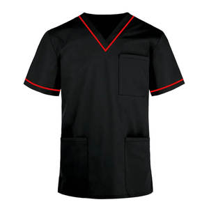 Tops médicaux unisexes les plus vendus en coton/polyester, personnalisables - Product Image 2