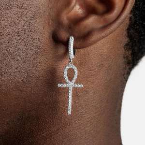 Pendientes de tuerca de lujo ecológicos con circonita cúbica, unisex, para hombre y mujer, ideales para fiestas, disponibles al mejor precio. - Product Image 4