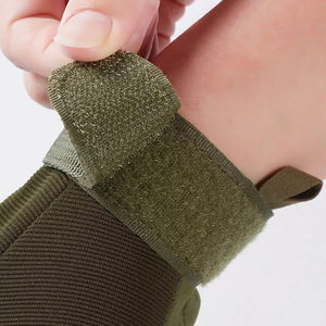 Gants tactiques demi-doigts anti-coupure, protection articulaire, sécurité, pour les fans de plein air, les forces spéciales, entraînement, en cuir, du Pakistan - Product Image 3