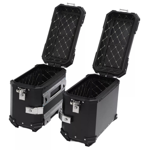 Sacoches latérales en aluminium imperméables pour <span class=keywords><strong>moto</strong></span>, boîte de rangement pour bagages, accessoires de <span class=keywords><strong>moto</strong></span>, boîte latérale pour Cfmoto 450mt 700mt 800mt - Product Image 5