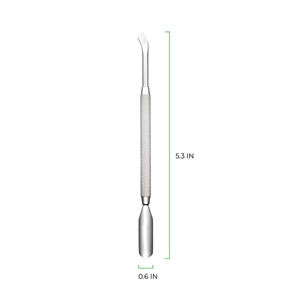 S-511 Empujadores de Cutículas con Mango Ruso Nghia, Empujadores de Cutículas de Doble Punta para Manicura, Removedores de Esmalte de Uñas con Borde Afilado - Product Image 5