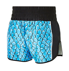 กางเกงขาสั้นพิมพ์ลาย Sublimated สำหรับ MMA กางเกงกราปลิงผ้าฝ้าย BJJ ชุดศิลปะการต่อสู้ กางเกง MMA ขาสั้นสำหรับชกมวย ราคาถูก - Product Image 4