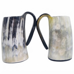 Vente en gros de chopes à bière médiévales écologiques artisanales inspirées de Game of Thrones, en corne de buffle naturelle polie, style Viking - Product Image 5