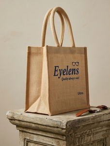 High Demand Eco Friendly Jute Gift Bag with Soft Cotton Handles for Return Gifts Wedding <b>Hampers</b> and Events - Product Image 1