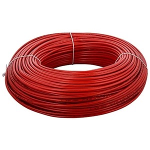 16 Sqmm 1 Core Copper Stranded Flexible Bare <b>Electrical</b> <b>Wire</b> PVC Black Round Power Cable Coil - Product Image 5
