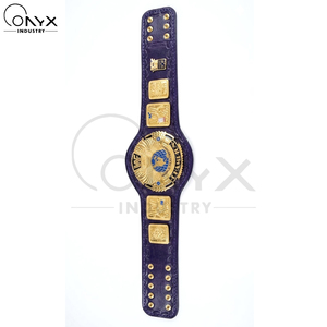 Ceinture de championnat de MMA, lutte et boxe personnalisée en usine, ceintures de trophée plaquées or de haute qualité, dernier design - Product Image 2