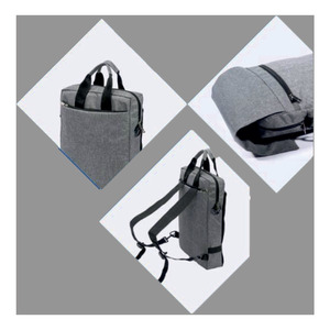 Sac messager pour ordinateur portable grande capacité avec couvercle en PP, sac à bandoulière extensible pour le bureau, les voyages et les cadeaux promotionnels - Product Image 3