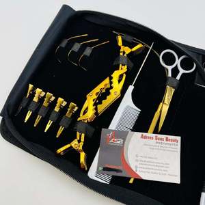 Kit de Herramientas Profesional para Extensiones de Cabello con Micro-Anillas de Oro Blanco Premium, con Estuche y Logotipo Personalizado, Alicates para Extensiones de Cabello con Cinta Adhesiva - Product Image 6