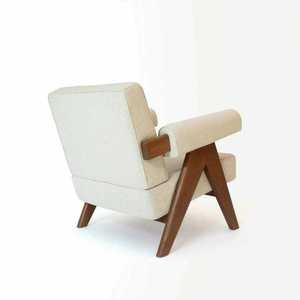 Fauteuil de salon élégant et confortable avec rembourrage doux pour salon, hall d'hôtel, réception, bureau et chambre à coucher - Product Image 2