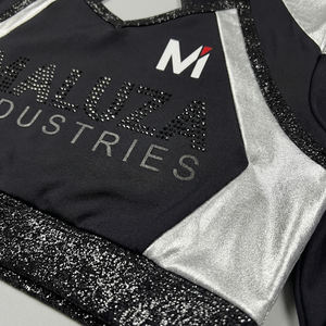 Uniforme de Porristas Personalizado por Sublimación, Uniforme de Baile de Alta Calidad para Chicas, Ropa Profesional para Equipos de Baile, Conjuntos Deportivos con Logotipo - Product Image 4