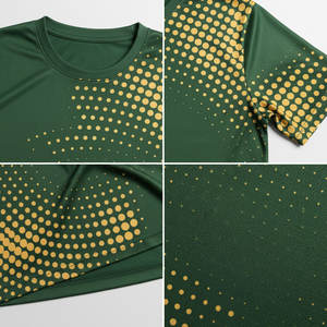 Wholesale Custom Sports T Shirt Quick Dry Polyester Gym Running Training Shirt Soccer Jersey OEM ODM Manufacturer - Product Image 5