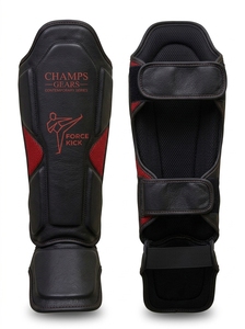 Durable Professional MMA Equipment Padded Adjustable <b>Shin</b> <b>Guards</b> Instep Protection Leg <b>Guards</b> <b>Kickboxing</b>/MMA Training Sparring - Product Image 3