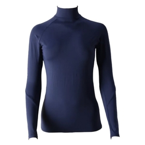 เสื้อขี่ม้าผู้หญิงแบบใหม่ สวมใส่สบาย น้ำหนักเบา เนื้อผ้าโพลีเอสเตอร์/สแปนเด็กซ์ แห้งเร็ว ระบายอากาศดี ลายเรียบ - Product Image 1