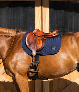 New Breathable <b>Quilted</b> Cotton Horse Riding Saddle Pads Premium English Riding Saddle Pads Wholesale Saddle Pads Customized - Product Image 5