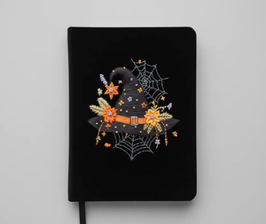 New Arrival Luxury Handmade Velvet Journal Embroidered Cover Customizable Colors Unique Design Promotional Use - Product Image 2