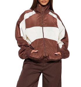 Nueva chaqueta cortavientos de moda para mujer, cuello con capucha de Color sólido, ropa de calle cómoda de alta calidad, ropa de verano de talla grande - Product Image 1