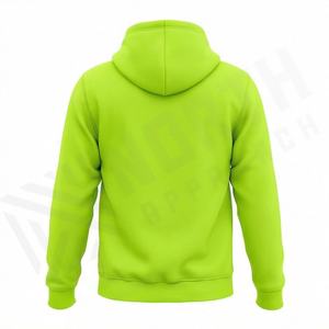 Sweat-shirt à capuche basique pour homme en tissu mélangé de coton, imprimé sur mesure, pull chaud décontracté, fabrication OEM, personnalisable - Product Image 2