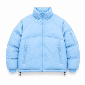 Men's Heavyweight Puffer Jacket Hooded <b>Winter</b> <b>Coat</b> Windproof Outdoor OEM Production - Product Image 3