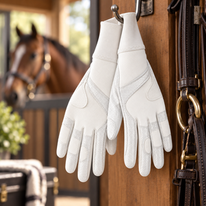 Fabrication sur mesure de gants d'équitation unisexes, meilleurs matériaux, couleur unie, grandes tailles, avec services OEM et ODM. - Product Image 5