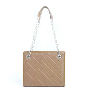 2026 OEM High Quality Women's Genuine Cowhide Leather Chain <b>Strap</b> Casual <b>Shoulder</b> Tote Bag Soft Fashionable Custom Colors & Logo - Product Image 2
